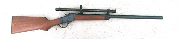 Here is the Low Wall in 22 Long Rifle caliber which was the Youth award.